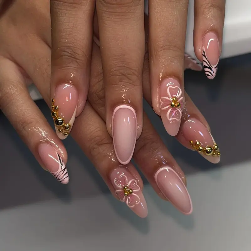 Almond Nails
